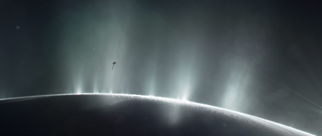 Enceladus: Wie die Eis-Geysire entstanden