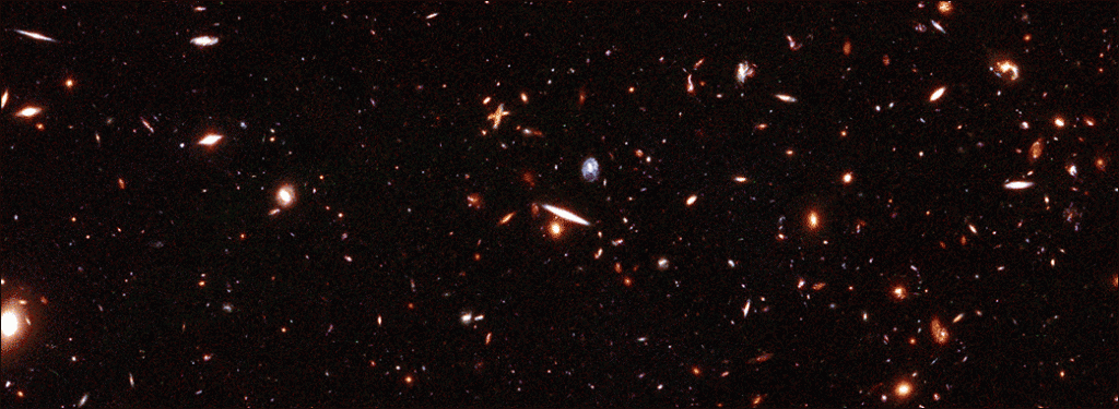 Galaxiengruppe aus der Reionisationsphase gefunden