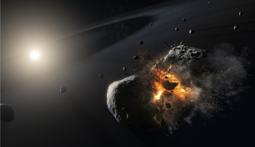Zu Staub aufgelöst: der erste im Teleskop sichtbare Exoplanet ist nicht mehr