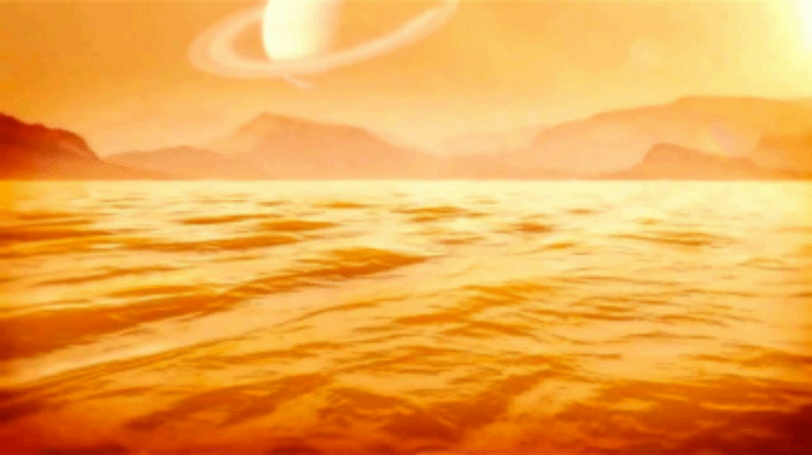 Titans größter See ist mehr als 100 Meter tief