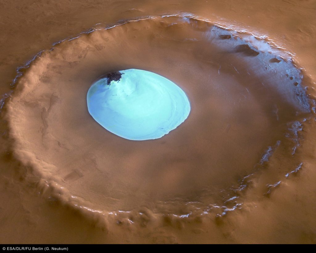 Wo auf dem Mars am einfachsten Wasser zu finden sein wird